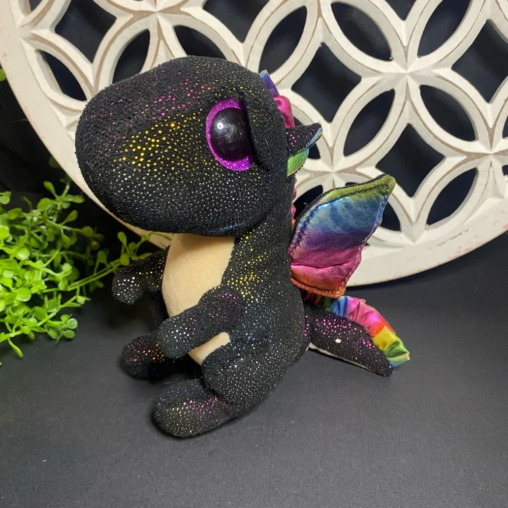 Ty Beanie Boos - ANORA the Black Dragon (6‎ Inch)